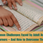 Adult learning Arabic – overcoming challenges like alphabet, pronunciation, grammar, and motivation.